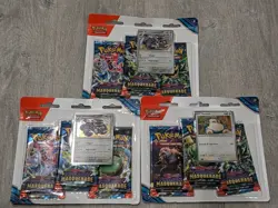 Pokemon Sealed Twilight Masquerade 3 Pack Blister x3 - Image 1
