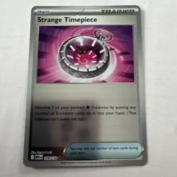 Pokemon TCG Mega Evolution - Strange Timepiece 128/132 Reverse Holo - Image 1
