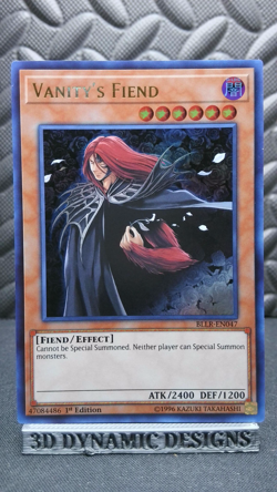 | Yugioh Vanity's Fiend BLLR-EN047 1st Ultra Battles Of Legend Lights NM 🔥 | - Image 1