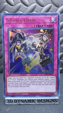 | Yugioh S-Force Chase LIOV-EN077 1st Ultra Rare Lightning Overdrive NM 🔥 | - Image 1
