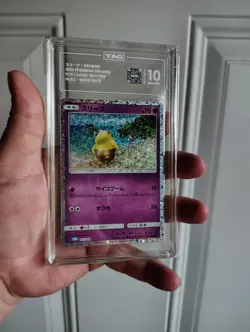 TAG 10 2023 Pokemon Trading Card Game Classic Japanese Drowzee 011 Gem Mint - Image 1