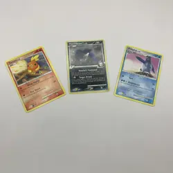 Joblot Bundle 3 x Platinum Pokemon Cards TCG 2009 Torchic Prinplup Honchkrow - Image 1