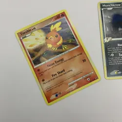 Joblot Bundle 3 x Platinum Pokemon Cards TCG 2009 Torchic Prinplup Honchkrow - Image 2