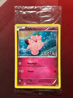 CLEFAIRY 50/83 Generations TOYS "R" US STAMP promo SEALED HOLO Pokemon TCG card - Image 1