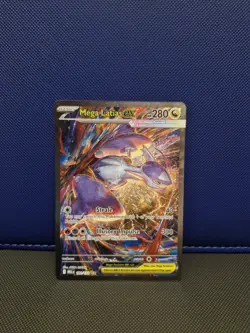 Mega Latias EX 181/132 Secret Rare Pokemon Card Mega Evolution English - Image 1