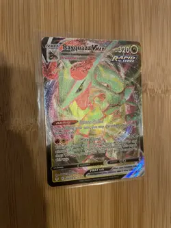 Pokemon TCG Rayquaza VMAX Evolving Skies Card 111/203 HP - Image 2