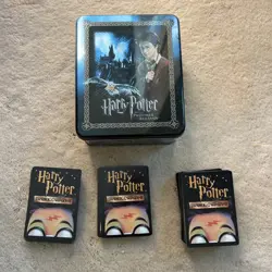 211 Cards Vintage Harry Potter Trading Card Game With Collector Tin - Image 1