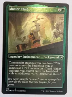 Master Chef (Foil Etched) Commander Legends: Battle for Baldur's Gate - MTG - Image 1
