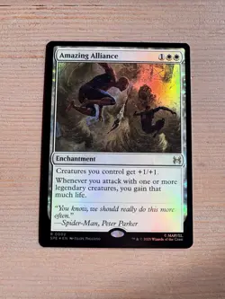 Amazing Alliance - 2 - MTG: Spider-Man: Eternal-Legal - Rare - FOIL - Image 1