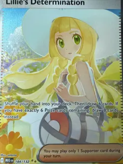 2025 Pokemon Evolution Lillie's Determination Special Illustration Rare #184/132 - Image 3