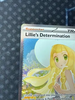 2025 Pokemon Evolution Lillie's Determination Special Illustration Rare #184/132 - Image 4