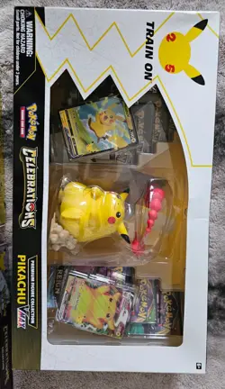 Pokemon VMAX Premium Figure Collection Box Pikachu 25th Anniversary SEALED! - Image 1