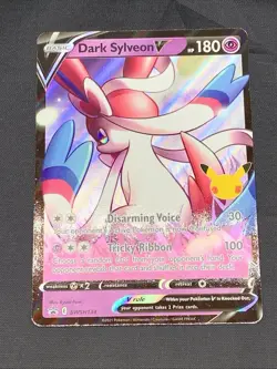 Dark Sylveon V SWSH134 | Pokemon TCG Celebrations Black Star Promo | Near Mint - Image 2