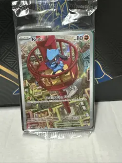 Riolu 010 Black Star Promo - Mega Evolution - Pokemon TCG NM/MINT - Image 1