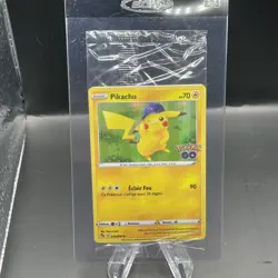 Pikachu Pokemon GO Promo Sealed FRENCH VERSION 028/078 GameStop - Image 1