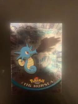 2000 Topps Chrome Pokemon Series 2 #116 Horsea (B) FREE COMBINED SHIPPING - Image 1