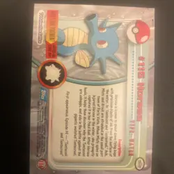 2000 Topps Chrome Pokemon Series 2 #116 Horsea (B) FREE COMBINED SHIPPING - Image 2