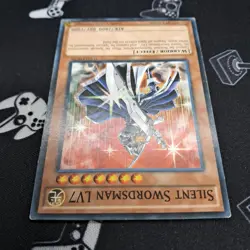 Silent Swordsman LV7 YGLD-ENC06 1st Edition LP Light Play Yu-Gi-Oh! Card - Image 4