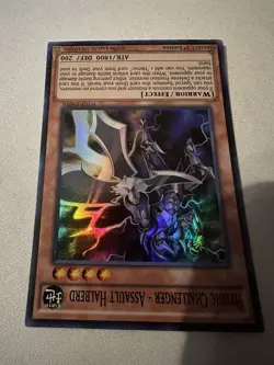 Yu-Gi-Oh! Heroic Challenger - Assault Halberd WSUP-EN016 Super Rare 1st Ed NM - Image 2
