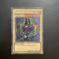 YUGIOH • DARK MAGICIAN • SECRET RARE • FL1-EN002 • LIMITED EDITION • NM/LP - Image 1