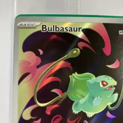 Bulbasaur 133/132 - Mega Evolution - Stamped Promo - Pokemon card - SEALED - Image 3