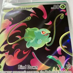 Bulbasaur 133/132 - Mega Evolution - Stamped Promo - Pokemon card - SEALED - Image 4
