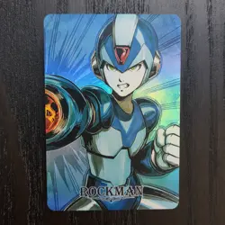 CARDDASS MASTERS ROCKMAN Megaman X Video Game Holo Trading Card D36 - Image 1