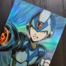 CARDDASS MASTERS ROCKMAN Megaman X Video Game Holo Trading Card D36 - Image 2
