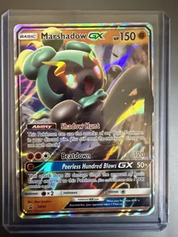 Marshadow GX SM59 Promo Full Art Pokemon Card TCG NM - Image 1