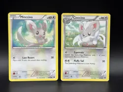 Minccino Cinccino 84/98 85/98 Emerging Powers Pokemon TCG Tading Card Game MP/HP - Image 1