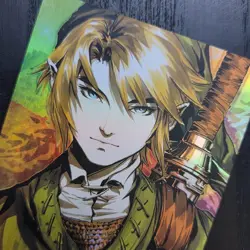 CARDDASS MASTERS Legend of Zelda LINK Hero of Time Video Game Holo TCG Card D35 - Image 2
