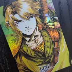 CARDDASS MASTERS Legend of Zelda LINK Hero of Time Video Game Holo TCG Card D35 - Image 4