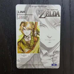 CARDDASS MASTERS Legend of Zelda LINK Hero of Time Video Game Holo TCG Card D35 - Image 5