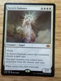 Serra's Emissary MTG Modern Horizons 2 Mythic NM x1 - Magic Card - Image 1