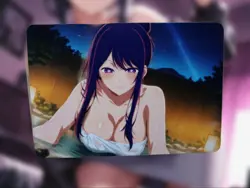Ai Hoshino Oshi no Ko Anime Waifu Sexy Goddess Doujin Lewd Hentai Card - Image 1