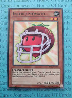 JOTL-EN003 Interceptomato Yu-Gi-Oh Card Unl New - Image 1