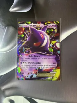 Gengar EX - 34/119 - Pokemon Phantom Forces XY Ultra Rare Card - Image 1
