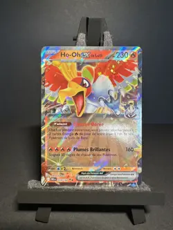Ho-Oh EX 039-182 Destined Rivals Holo Pokemon Card NM French - Image 1