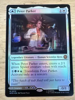Peter Parker - #10 Foil - Marvel's Spider-Man - Mtg - Image 1