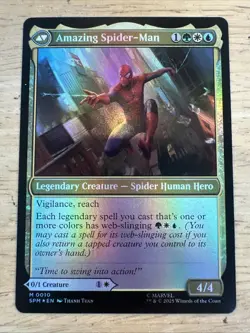 Peter Parker - #10 Foil - Marvel's Spider-Man - Mtg - Image 2