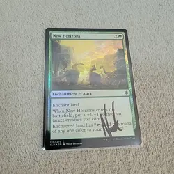 New Horizons - Ixalan MTG Magic Signed by Artist Noah Bradley - Foil FREE SHIP - Image 1