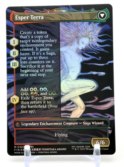 MTG: Final Fantasy (FIN) -Terra, Magical Adept (Borderless) Foil Mythic#323- NM - Image 2