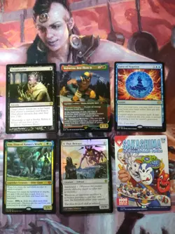 MTG Lot Of 6 Cards Sakashima Uro It That Betrays Force Of Negation Wolverine - Image 1