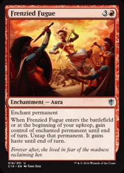 Frenzied Fugue - Light Play MTG Commander 2016 Edition - Image 1
