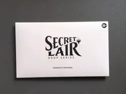 Magic The Gathering MTG Secret Lair Diabolical Dioramas Sealed - Image 1