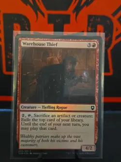 Warehouse Thief Foil 205/361 C Battle for Baldur's Gate CLB MTG NM Unplayed - Image 1