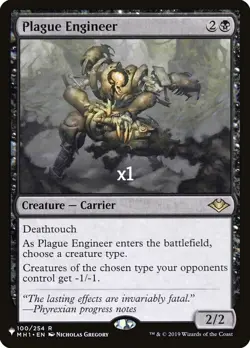 MTG The List PLIST Plague Engineer MINT - Image 1