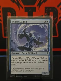 Winter Eladrin C 0104 Battle for Baldur's Gate CLB MTG Magic NM Unplayed - Image 1