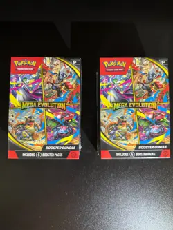Pokemon TCG Mega Evolutions Booster Bundles x2 Lot - (BRAND NEW Sealed) - Image 2
