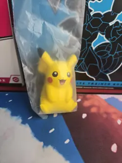 Squishy Pikachu Pokemon Toy - Paldea Adventure Chest - Image 1